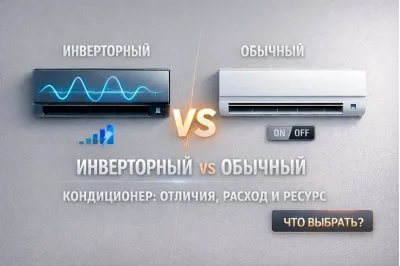 Инверторный или обычный кондиционер: отличия, расход и ресурс