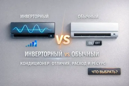 Инверторный или обычный кондиционер: отличия, расход и ресурс