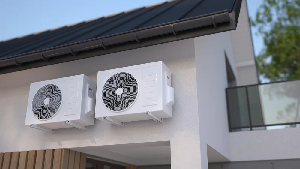 Установка внешнего блока кондиционера в Могилеве с соблюдением монтажных зазоров