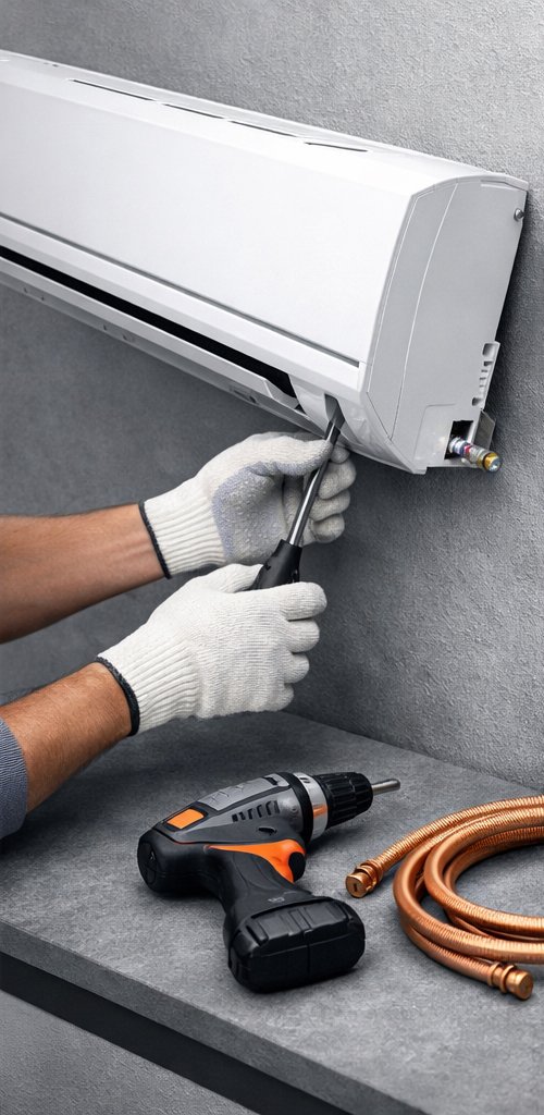 Демонтаж кондиционера заказ