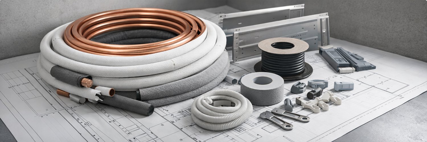 Закладка трассы для кондиционера заказ